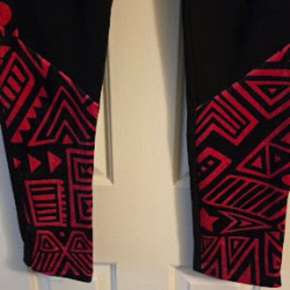 CREATE 2MRW BLACK AND PINK JOGGERS - Picture 2 of 6